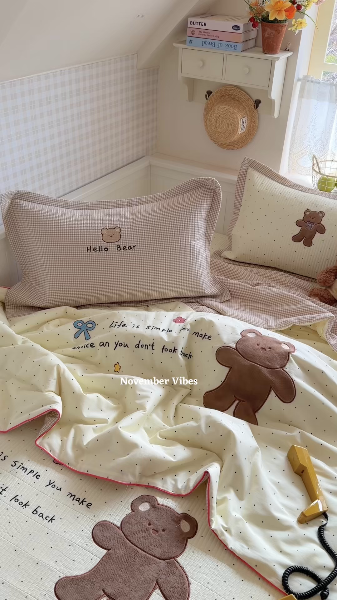 91家纺网 家纺一手货源 找家纺 暖生活 2026新款工艺款全棉水洗棉夏被四件套夏凉被空调被 快乐小熊