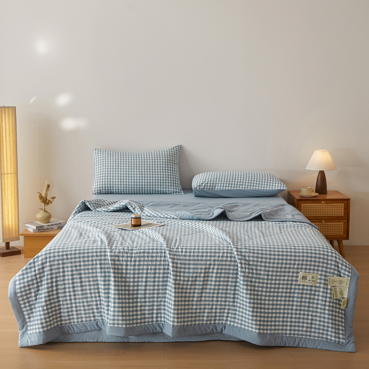 91家纺网 家纺一手货源 找家纺 （总）寐眠 2026新款A类水洗棉棉花夏凉空调被