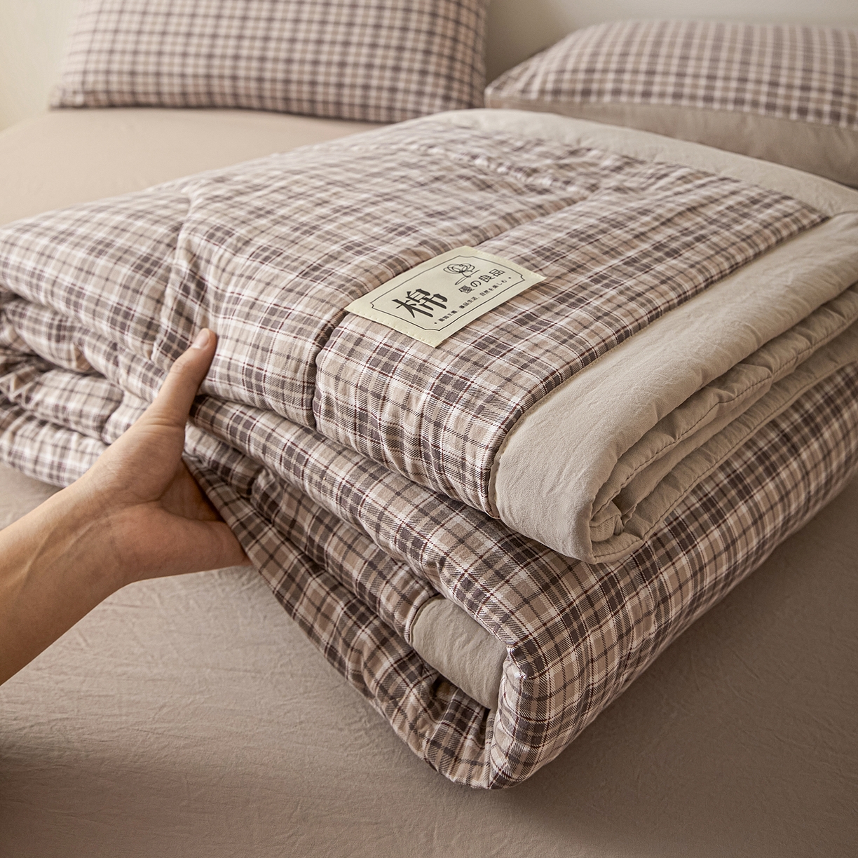 91家纺网 家纺一手货源 找家纺 （总）寐眠 2026新款A类水洗棉棉花夏凉空调被