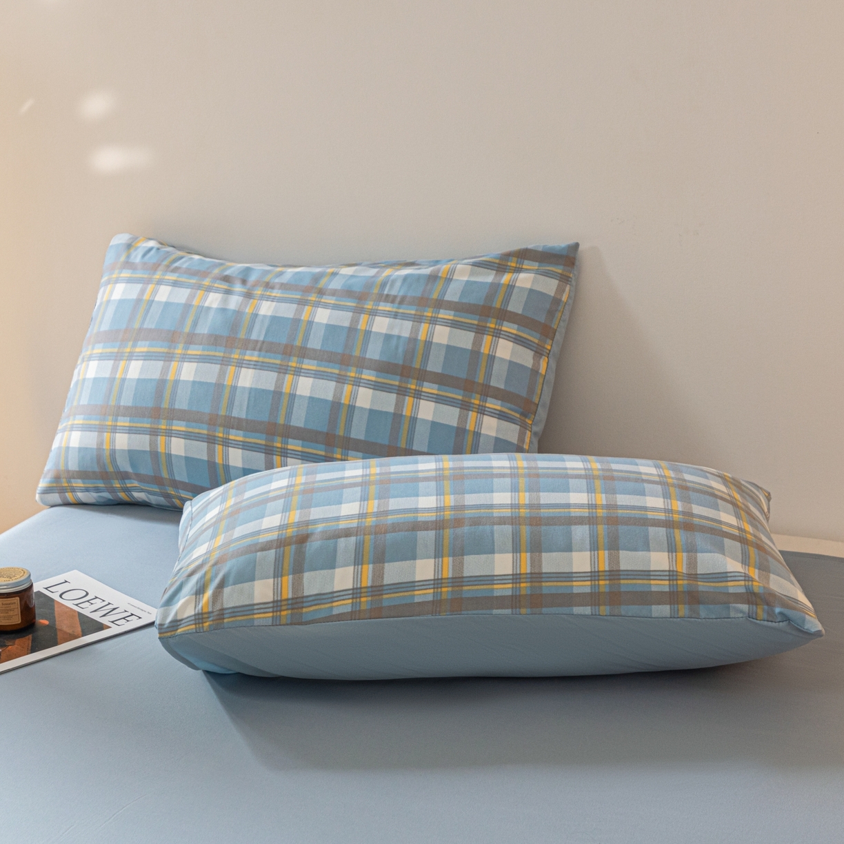 91家纺网 家纺一手货源 找家纺 寐眠 2026新款A类水洗棉棉花夏凉空调被 浅蓝芝士