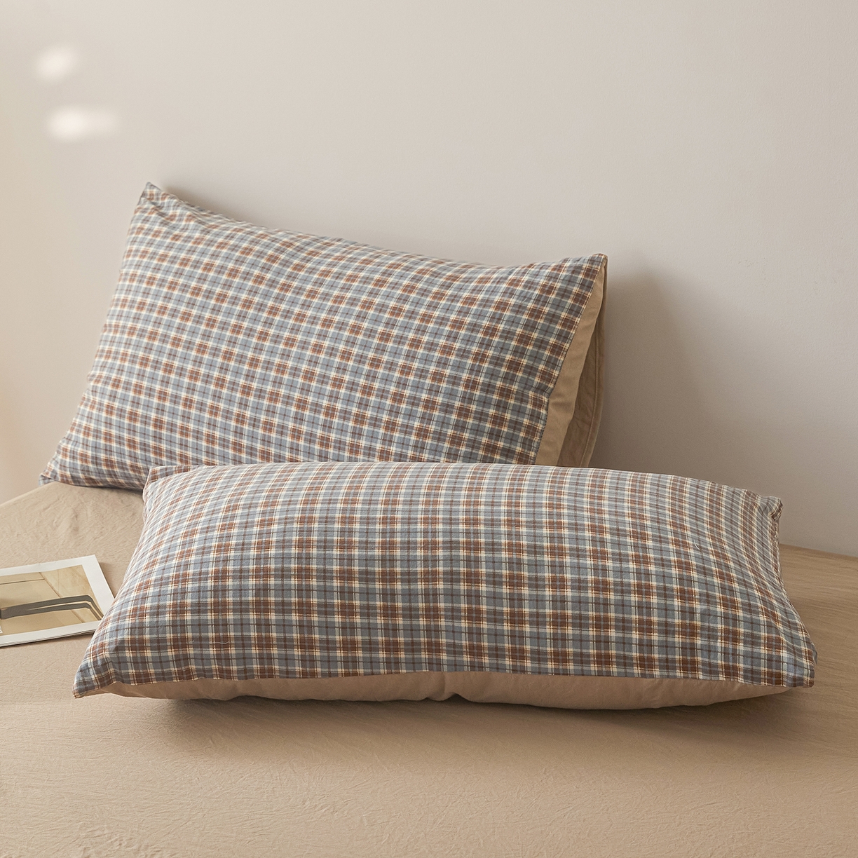 91家纺网 家纺一手货源 找家纺 寐眠 2026新款A类水洗棉棉花夏凉空调被 亚麻蓝调