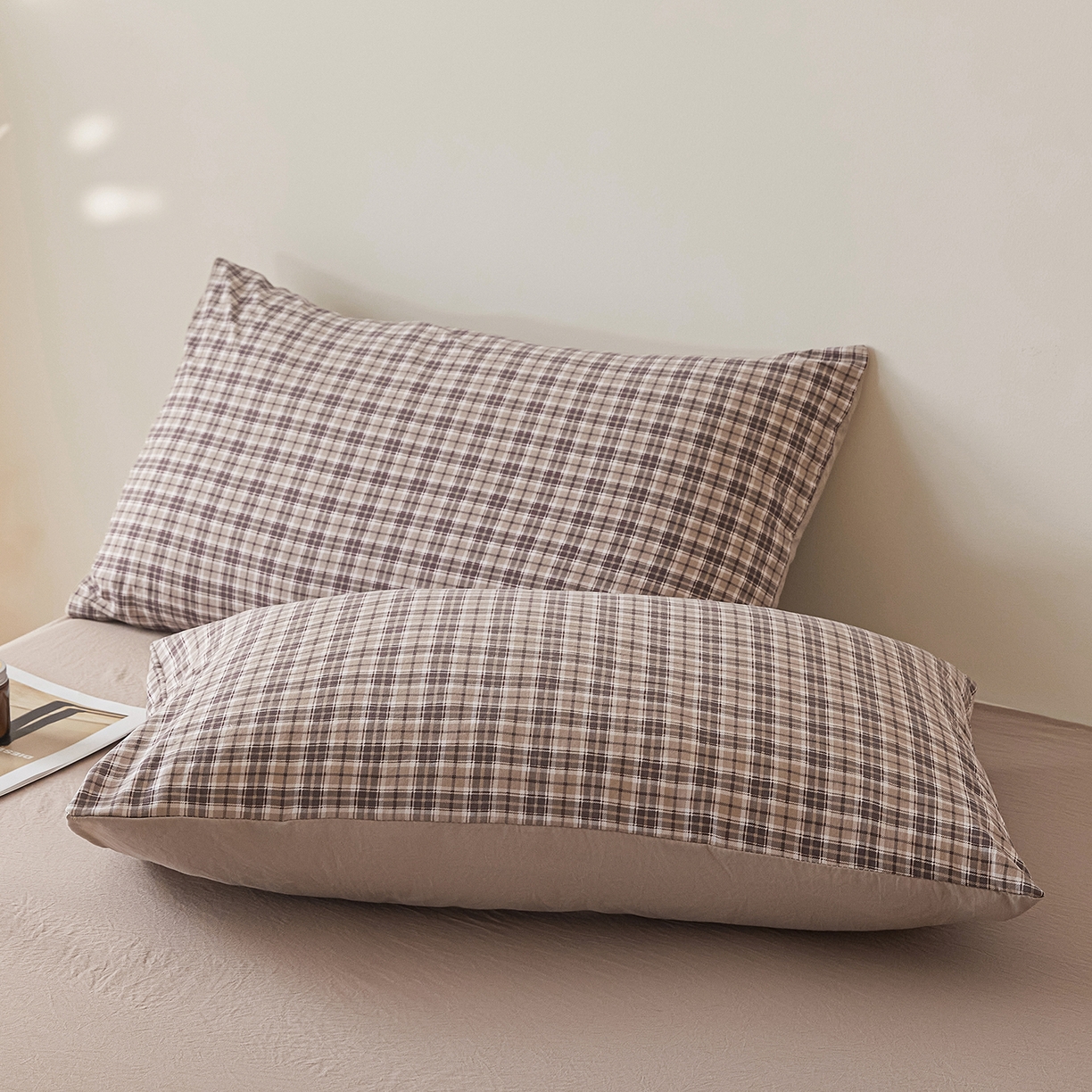 91家纺网 家纺一手货源 找家纺 寐眠 2026新款A类水洗棉棉花夏凉空调被 芋泥奶咖