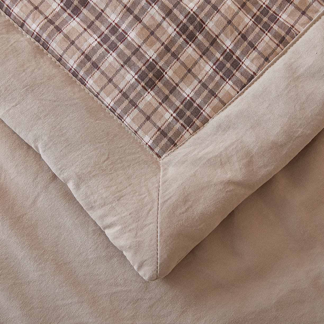 91家纺网 家纺一手货源 找家纺 寐眠 2026新款A类水洗棉棉花夏凉空调被 芋泥奶咖