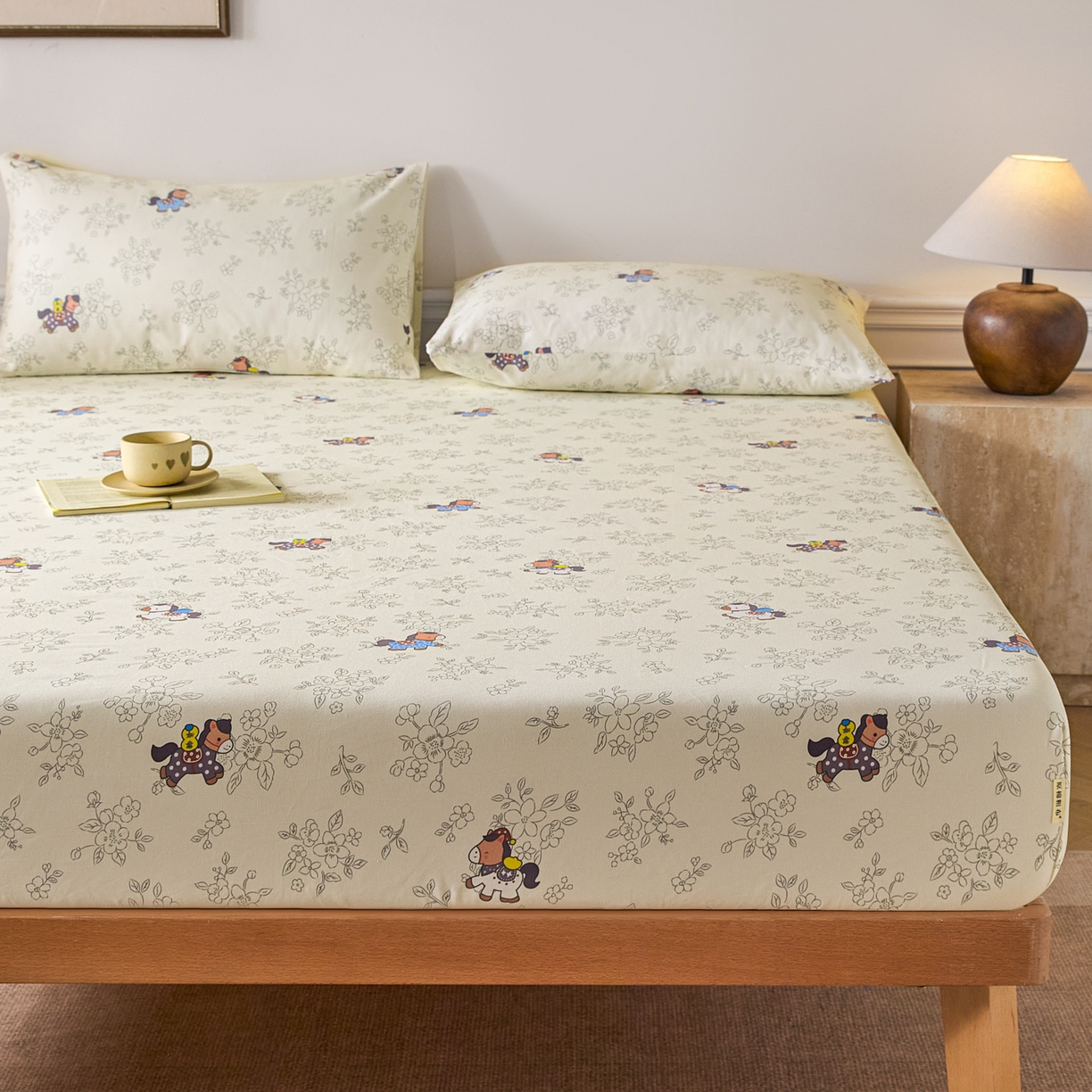 （总）大元 2026新款舒适透气全棉老粗布单床笠