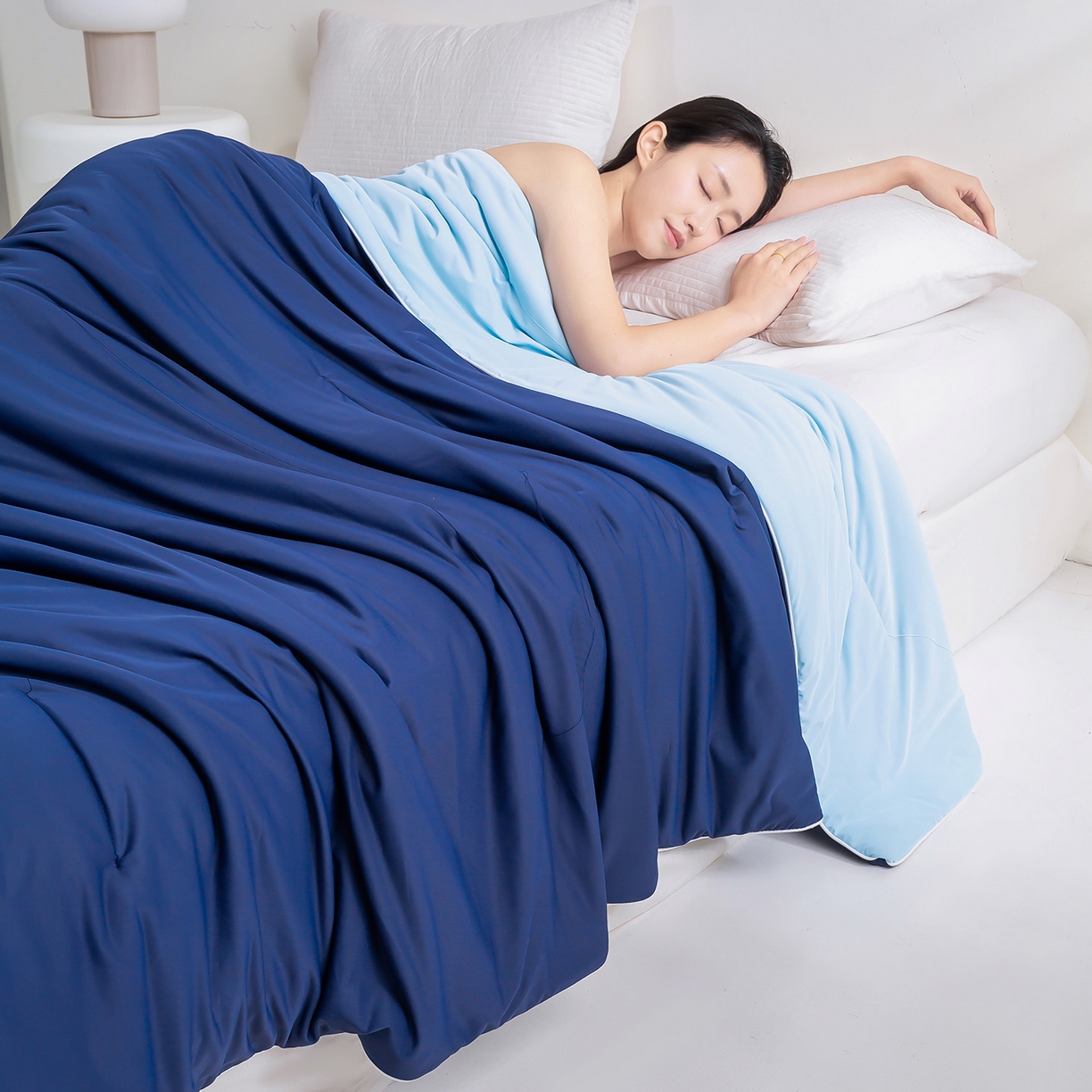 91家纺网 家纺一手货源 找家纺 （总）眠势力 2026新款锦氨凉感夏被空调被夏凉被