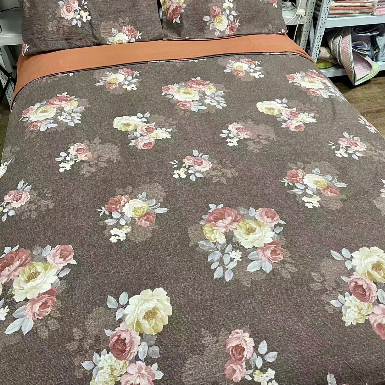 91家纺网 家纺一手货源 找家纺 （总）禧多家纺 2026新款双层纱四件套