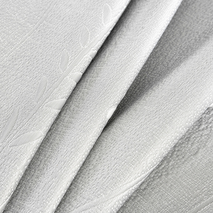 91家纺网 家纺一手货源 找家纺 畅畅家纺 2026新款提花面料530克PE凉感因子冰豆豆凉席床裙三件套 漫花-灰