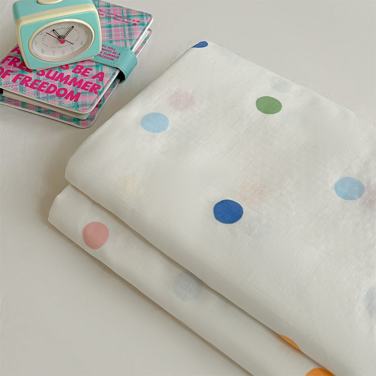 91家纺网 家纺一手货源 找家纺 （总）名兮家居 2026新款全棉纯棉A类卡通时尚风双层纱床笠单品床笠床笠单件