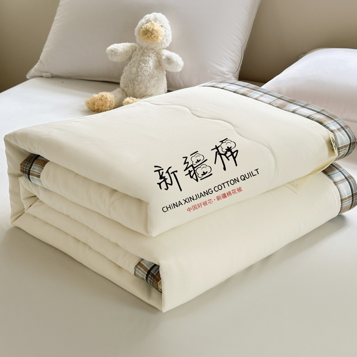 91家纺网 家纺一手货源 找家纺 （总）蓝雀翎 2026新款水洗棉100%棉花夏被夏凉被空调被包检测