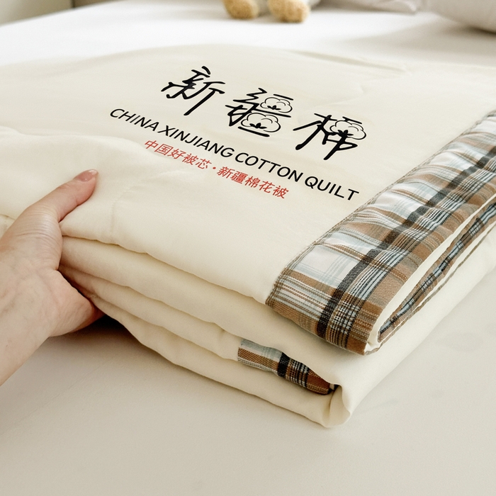 91家纺网 家纺一手货源 找家纺 （总）蓝雀翎 2026新款水洗棉100%棉花夏被夏凉被空调被包检测
