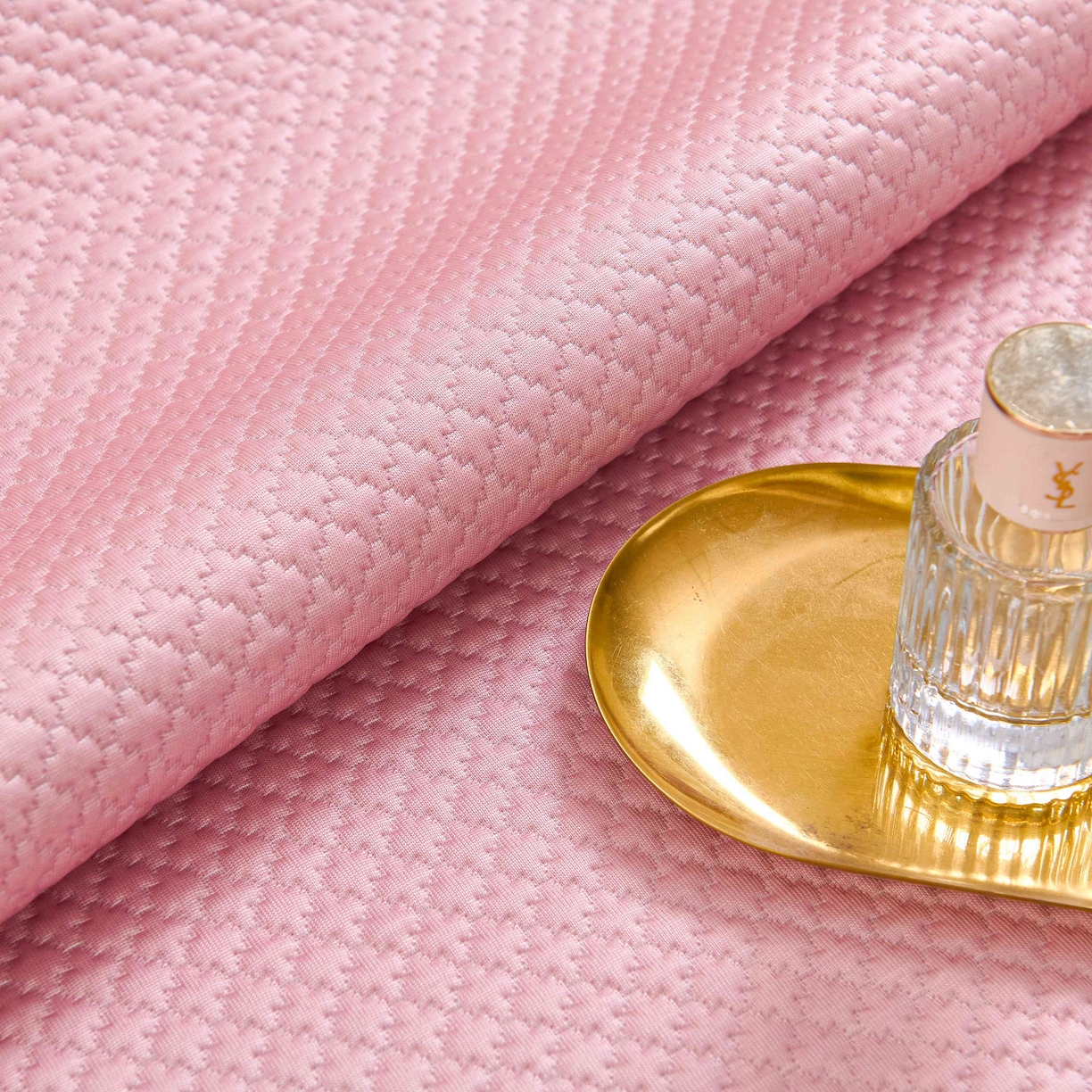 91家纺网 家纺一手货源 找家纺 （总）梵克保罗 2026春夏新款凉感豆豆席极简织带平席款凉席极简贴边款