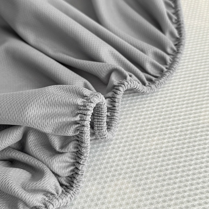 91家纺网 家纺一手货源 找家纺 可恩欣 2026新款冰丝提花软床笠单品床笠床笠单件 阑珊--绿