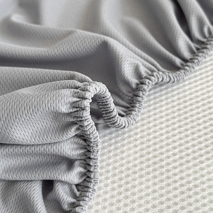 91家纺网 家纺一手货源 找家纺 可恩欣 2026新款冰丝提花软床笠单品床笠床笠单件 阑珊-粉