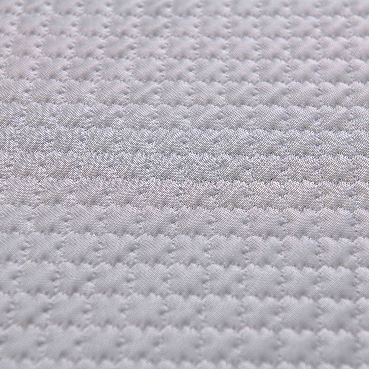 91家纺网 家纺一手货源 找家纺 梵克保罗 2026春夏新款凉感豆豆席极简织带平席款凉席极简贴边款 极简灰