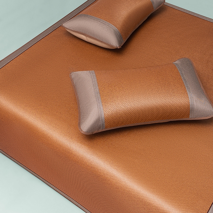 91家纺网 家纺一手货源 找家纺 （总）可恩欣 2026新款双面植物藤席凉席席子