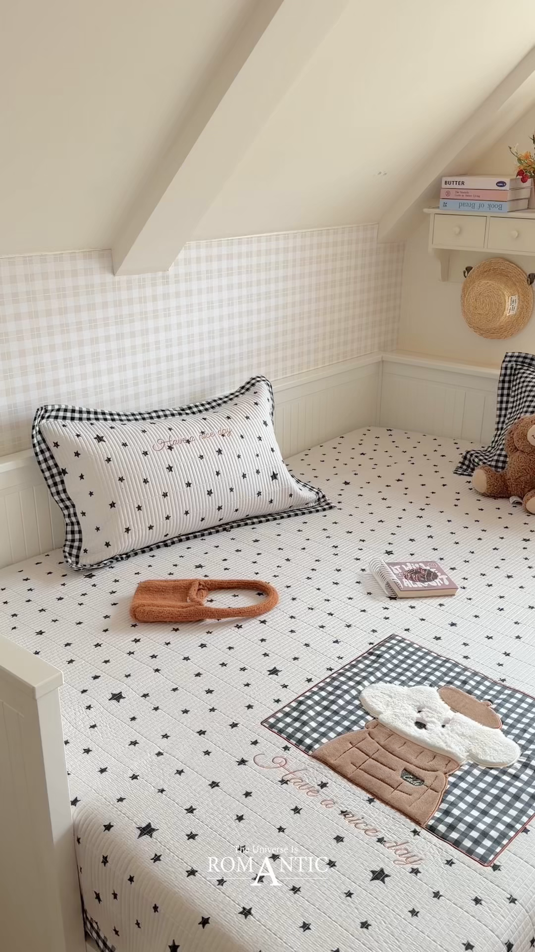 91家纺网 家纺一手货源 找家纺 暖生活 2026新款工艺款全棉水洗棉床盖单品床盖床盖单件 绅士小狗