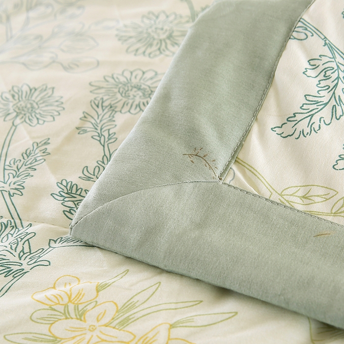 91家纺网 家纺一手货源 找家纺 米萝家居 2026新款里外全棉夏被纯棉棉棉花夏凉被空调被 被子被芯【风格二】 热带风情