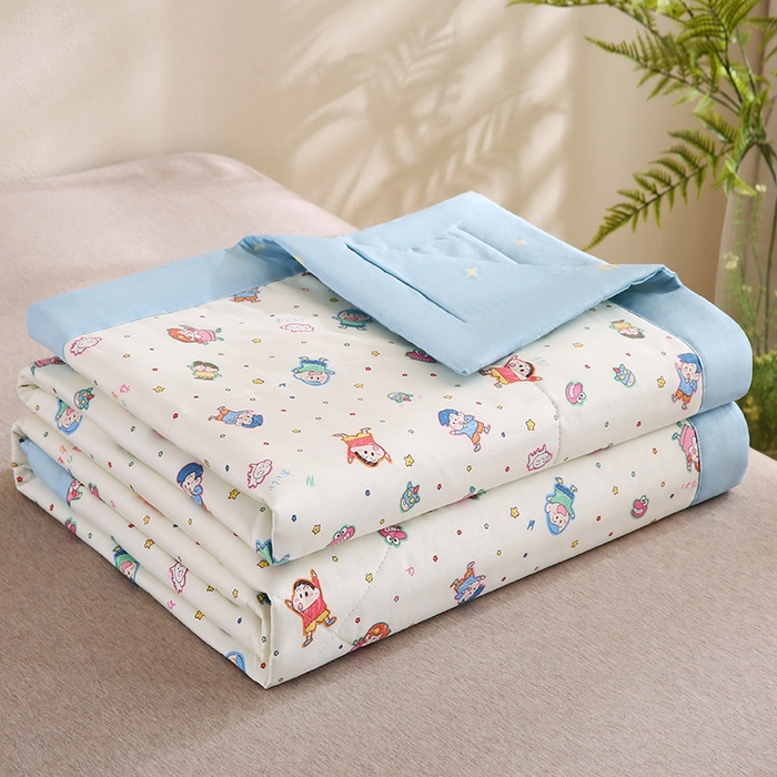 91家纺网 家纺一手货源 找家纺 米萝家居 2026新款里外全棉夏被纯棉棉棉花夏凉被空调被 被子被芯【风格二】 童年回忆-米