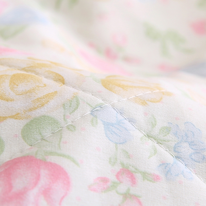 91家纺网 家纺一手货源 找家纺 米萝家居 2026新款里外全棉夏被纯棉棉棉花夏凉被空调被 被子被芯【风格二】 小清欢