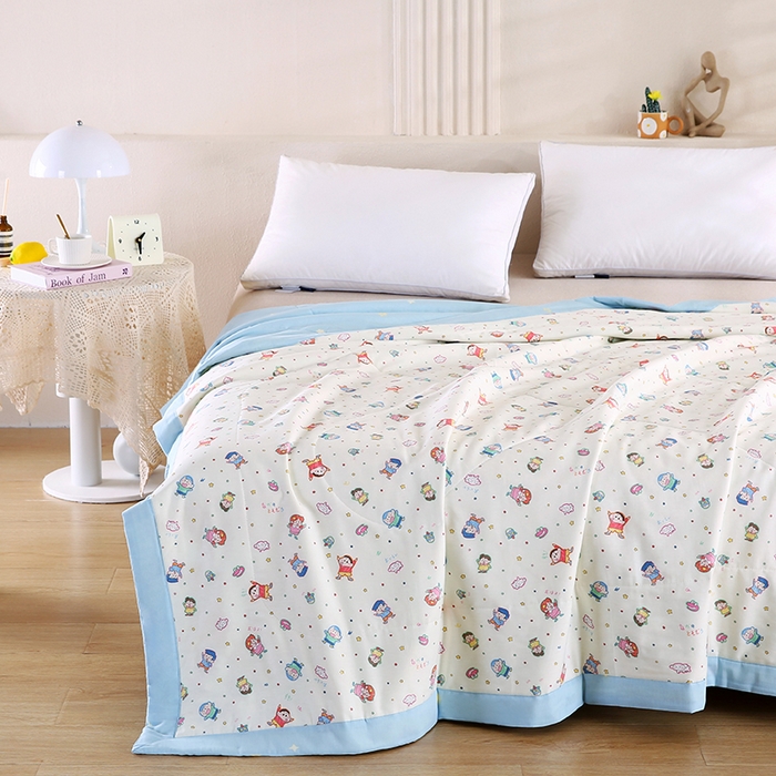 91家纺网 家纺一手货源 找家纺 米萝家居 2026新款里外全棉夏被纯棉棉棉花夏凉被空调被 被子被芯【风格二】 童年回忆-米