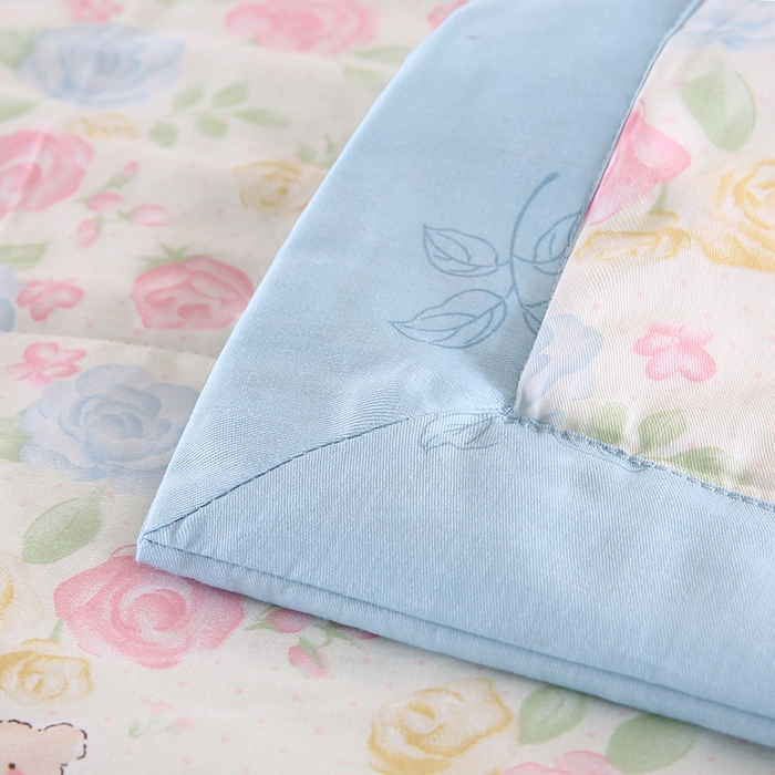 91家纺网 家纺一手货源 找家纺 米萝家居 2026新款里外全棉夏被纯棉棉棉花夏凉被空调被 被子被芯【风格二】 小清欢