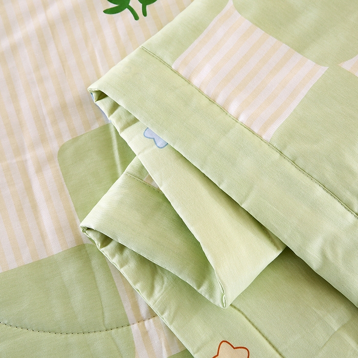 91家纺网 家纺一手货源 找家纺 米萝家居 2026新款里外全棉夏被纯棉棉棉花夏凉被空调被 被子被芯【风格二】 小熊猫