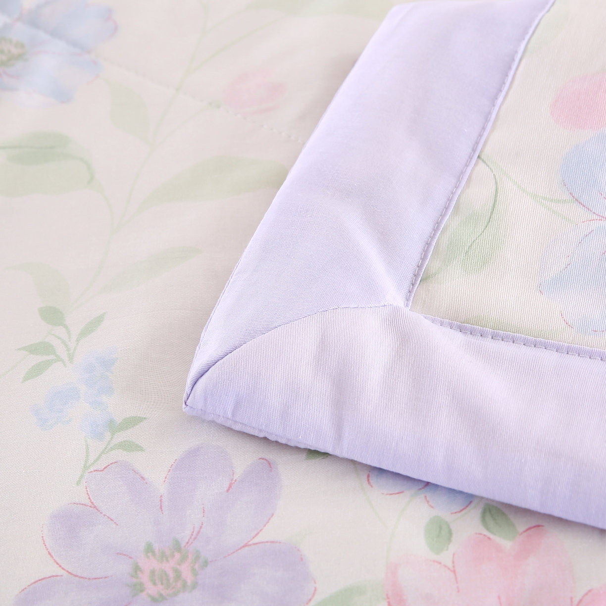 91家纺网 家纺一手货源 找家纺 米萝家居 2026新款里外全棉夏被纯棉棉棉花夏凉被空调被 被子被芯【风格二】 绚烂花朵