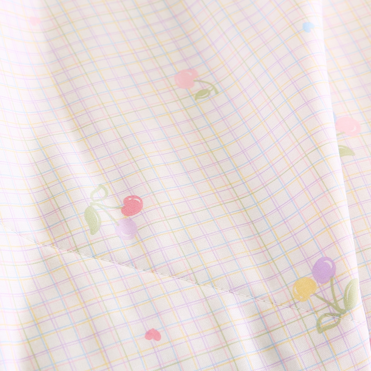 91家纺网 家纺一手货源 找家纺 米萝家居 2026新款里外全棉夏被纯棉棉棉花夏凉被空调被 被子被芯【风格二】 樱桃小可-米