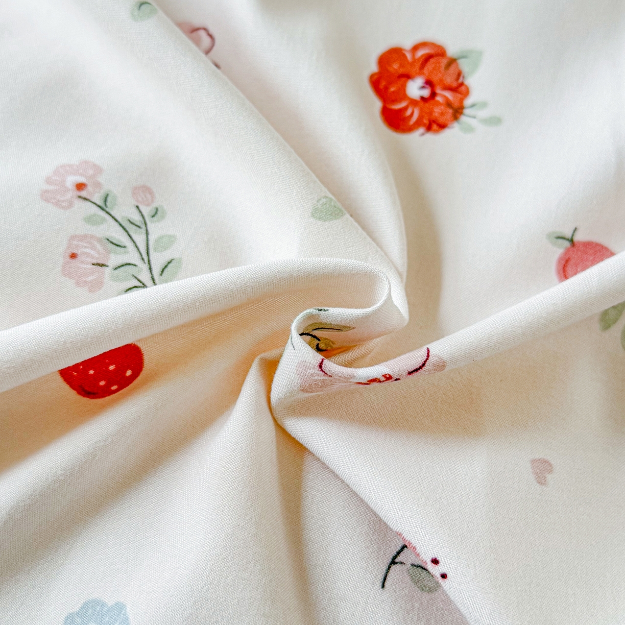 91家纺网 家纺一手货源 找家纺 （总）铭浩家纺 2026春夏新款A类古法水洗云朵四件套