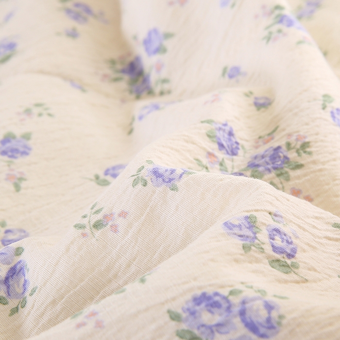 91家纺网 家纺一手货源 找家纺 （总）米萝家居 2026新款100%棉花夏被四件套双层纱夏凉被空调被 被子被芯直播【风格二】