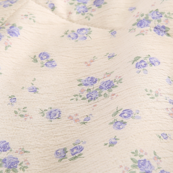 91家纺网 家纺一手货源 找家纺 （总）米萝家居 2026新款100%棉花夏被四件套双层纱夏凉被空调被 被子被芯直播【风格二】