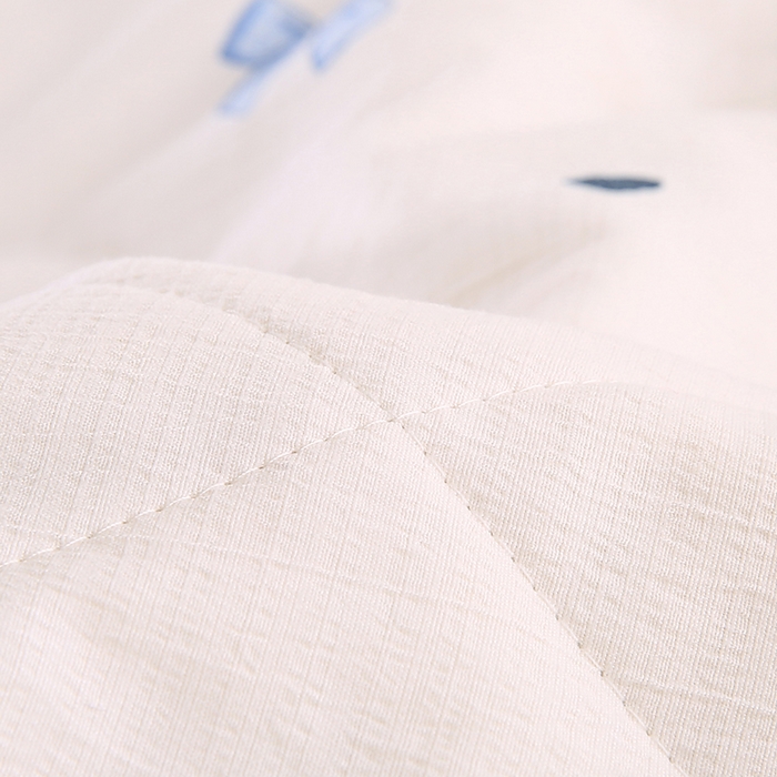 91家纺网 家纺一手货源 找家纺 米萝家居 2026新款100%棉花夏被四件套双层纱夏凉被空调被 被子被芯直播【风格二】 蝴蝶结