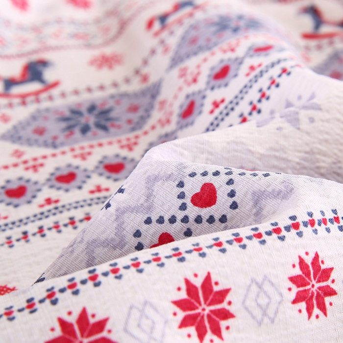 91家纺网 家纺一手货源 找家纺 米萝家居 2026新款100%棉花夏被四件套双层纱夏凉被空调被 被子被芯直播【风格二】 马上有福