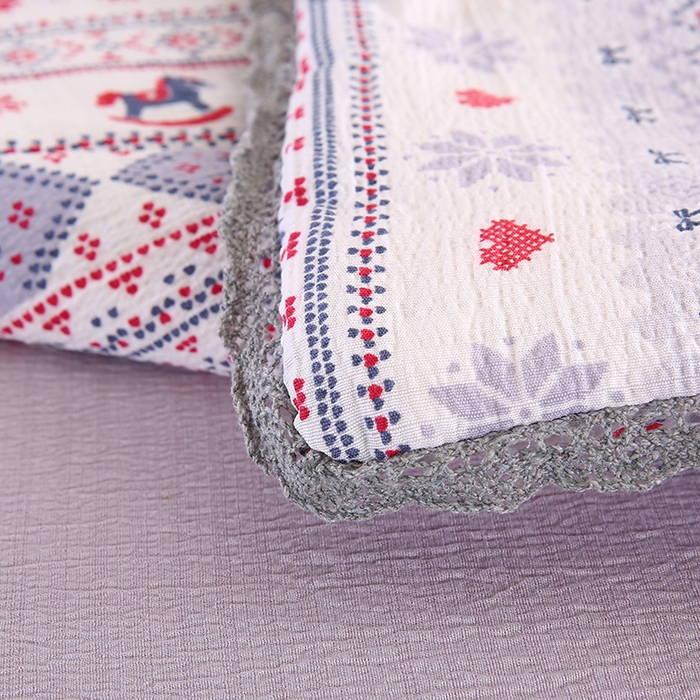 91家纺网 家纺一手货源 找家纺 米萝家居 2026新款100%棉花夏被四件套双层纱夏凉被空调被 被子被芯直播【风格二】 马上有福