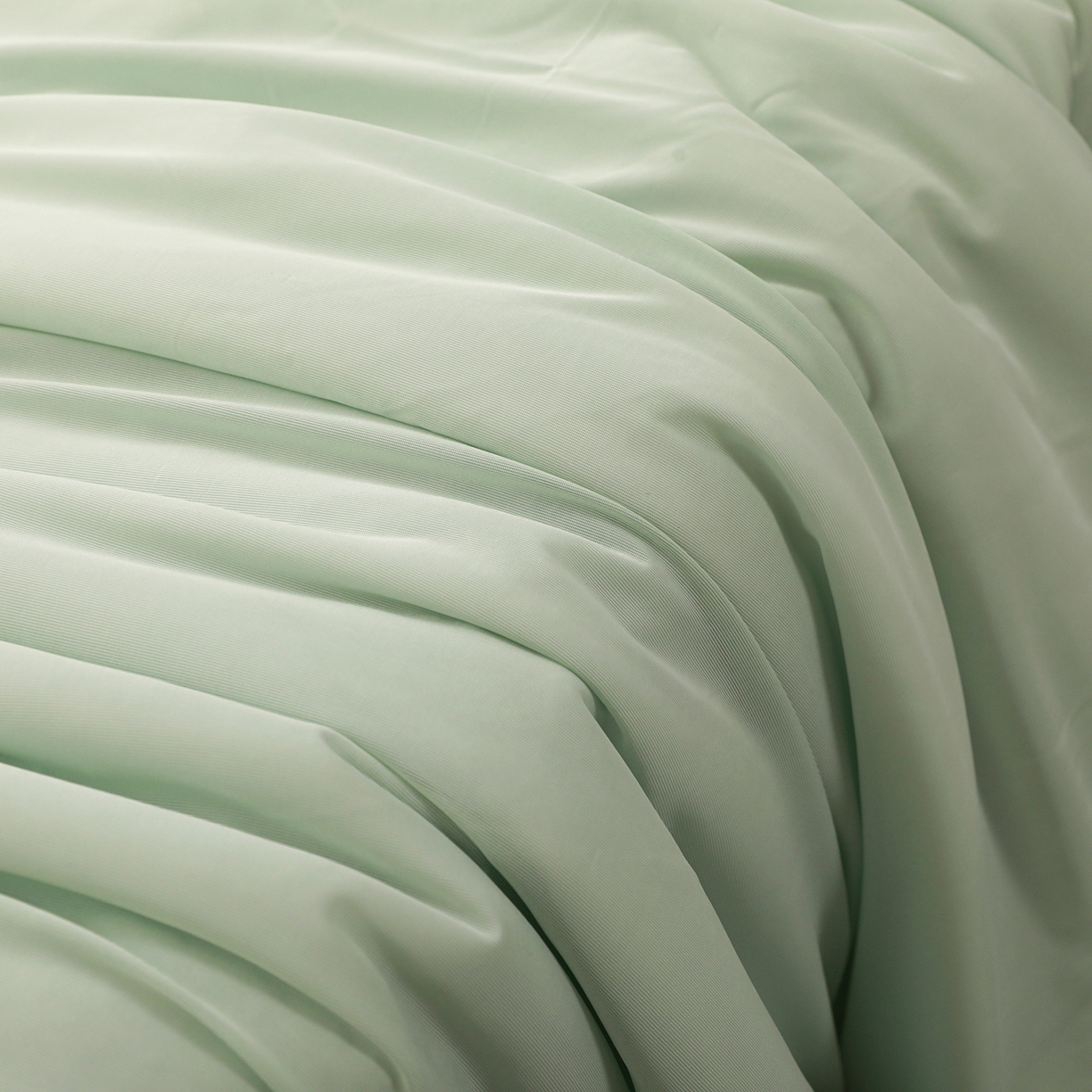 91家纺网 家纺一手货源 找家纺 富馨莱 2026新款PE乙纶高克重豆豆凉席凉感丝夏被四件套 冰绿色