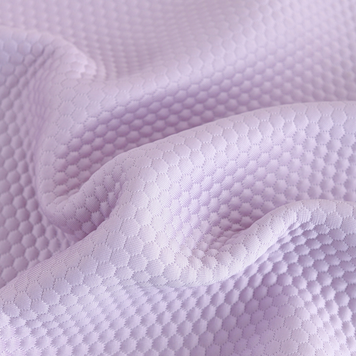 91家纺网 家纺一手货源 找家纺 富馨莱 2026新款PE乙纶高克重冰豆豆席凉感凉席单件床笠款支持一件定做尺寸学生宿舍 冰紫色