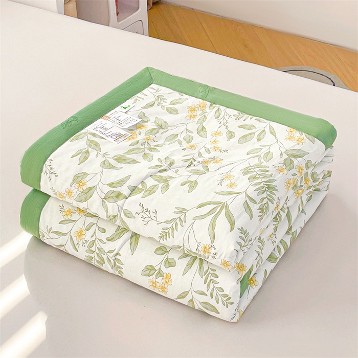 91家纺网 家纺一手货源 找家纺 （总）米萝家居 2026新款全棉夏凉被纯棉空调被印花夏被【风格二】