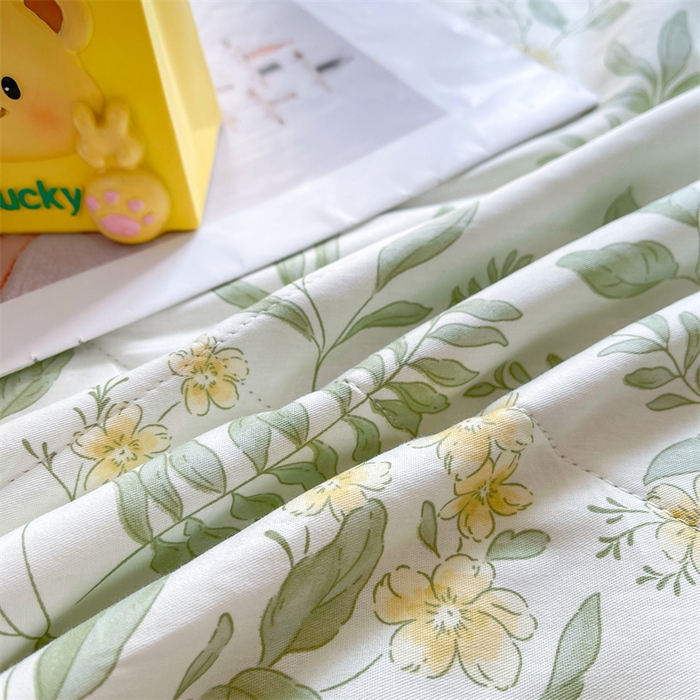 91家纺网 家纺一手货源 找家纺 米萝家居 2026新款全棉夏凉被纯棉空调被印花夏被【风格二】 悠然夏日