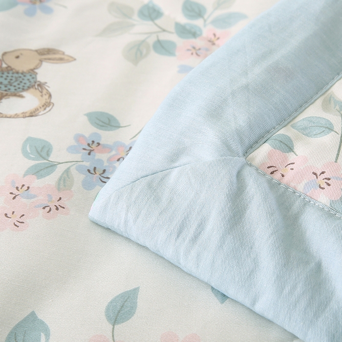 91家纺网 家纺一手货源 找家纺 米萝家居 2026新款全棉夏凉被纯棉空调被印花夏被【风格二】 温暖思绪