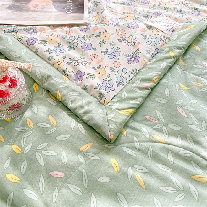 91家纺网 家纺一手货源 找家纺 米萝家居 2026新款全棉夏凉被纯棉空调被印花夏被【风格二】 碎花细雨