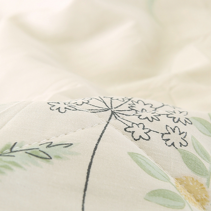 91家纺网 家纺一手货源 找家纺 米萝家居 2026新款全棉夏凉被纯棉空调被印花夏被【风格二】 浅花悠悠