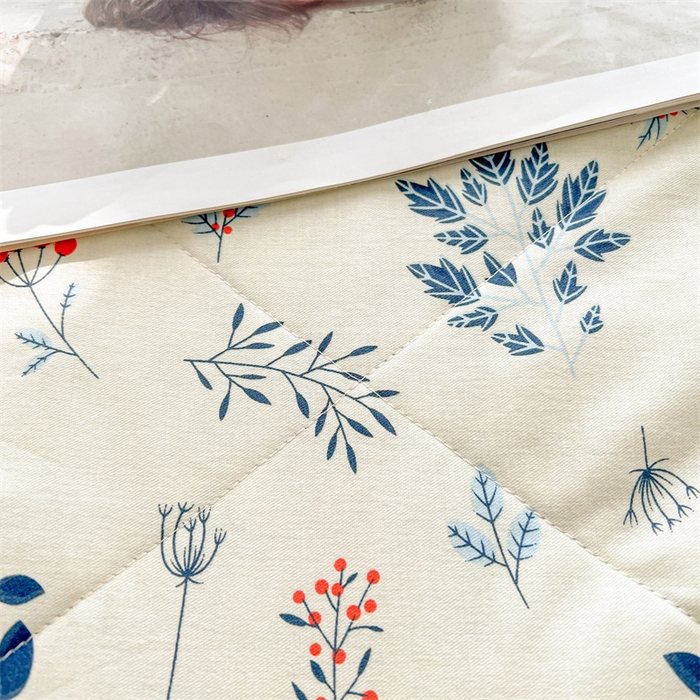 91家纺网 家纺一手货源 找家纺 米萝家居 2026新款全棉夏凉被纯棉空调被印花夏被【风格二】 半亩花田