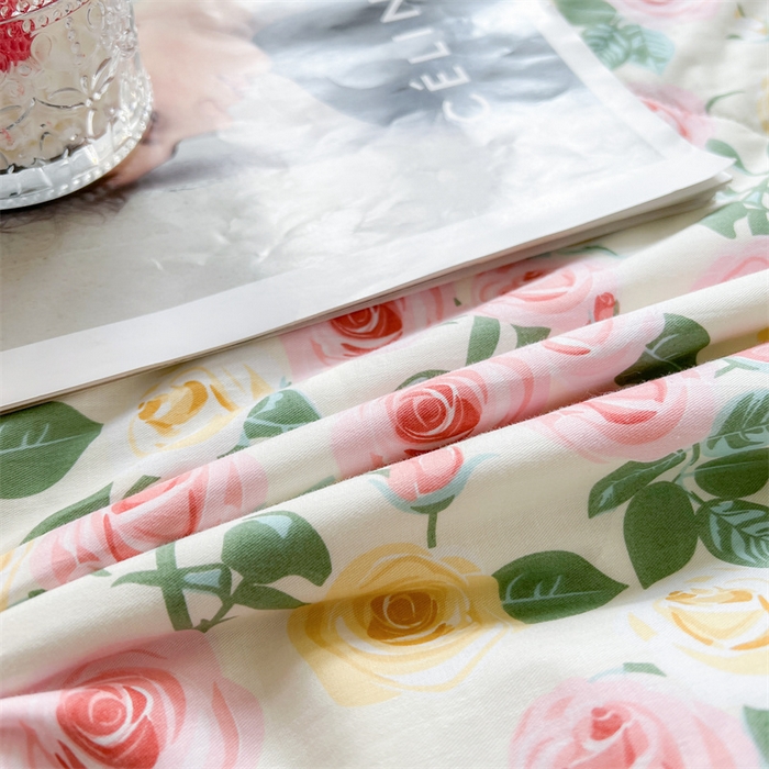 91家纺网 家纺一手货源 找家纺 米萝家居 2026新款全棉夏凉被纯棉空调被印花夏被【风格二】 阳光花语