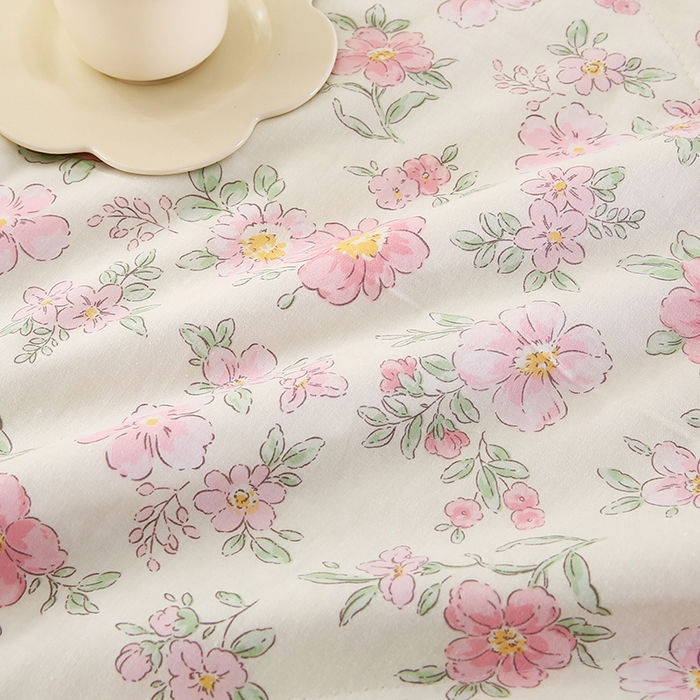 91家纺网 家纺一手货源 找家纺 米萝家居 2026新款全棉夏凉被纯棉空调被印花夏被【风格二】 依美莎