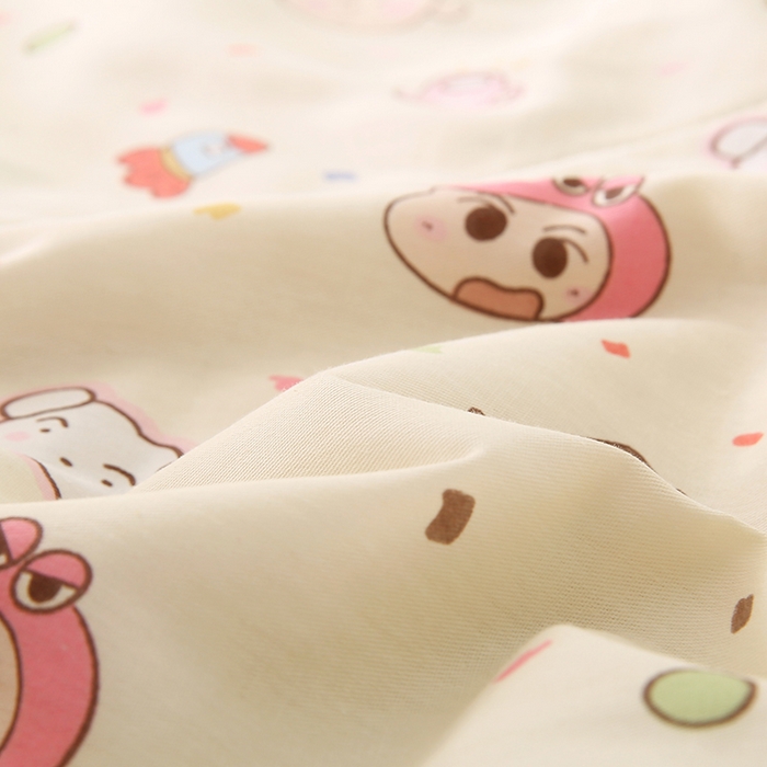 91家纺网 家纺一手货源 找家纺 米萝家居 2026新款全棉夏凉被纯棉空调被印花夏被【风格二】 糖果幼儿园