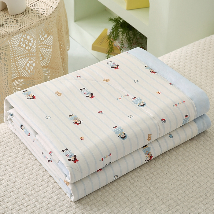 91家纺网 家纺一手货源 找家纺 米萝家居 2026新款全棉夏凉被纯棉空调被印花夏被【风格二】 少女日记