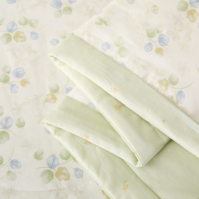 91家纺网 家纺一手货源 找家纺 米萝家居 2026新款全棉夏凉被纯棉空调被印花夏被【风格二】 青岚语