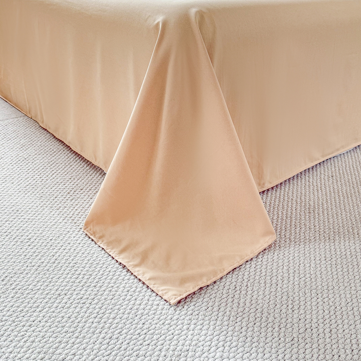 91家纺网 家纺一手货源 找家纺 铭浩家纺 2026春夏新款A类古法水洗云朵四件套 春日梦境