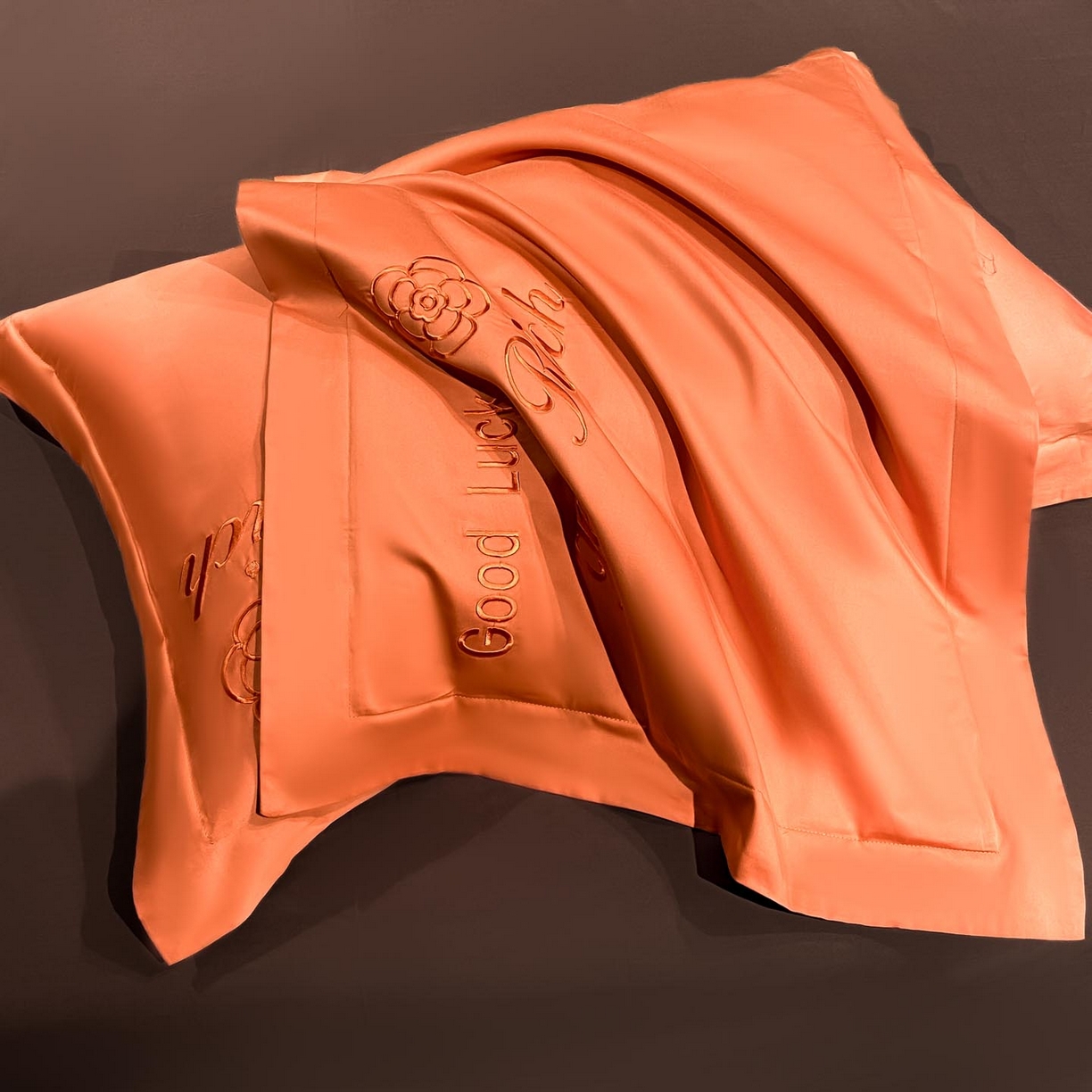 91家纺网 家纺一手货源 找家纺 （总）润锦云 2026新款100s全棉长绒棉纯棉刺绣四件套-如愿