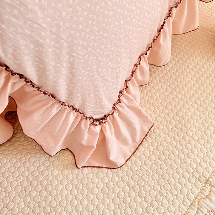 91家纺网 家纺一手货源 找家纺 （总）苏米娜家纺SUMINA 2026春夏超柔云朵棉夏被床盖款四件套-安妮系列